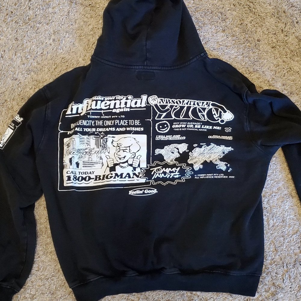 Dream SMP Tommyinnit 2022 Black Hoodie